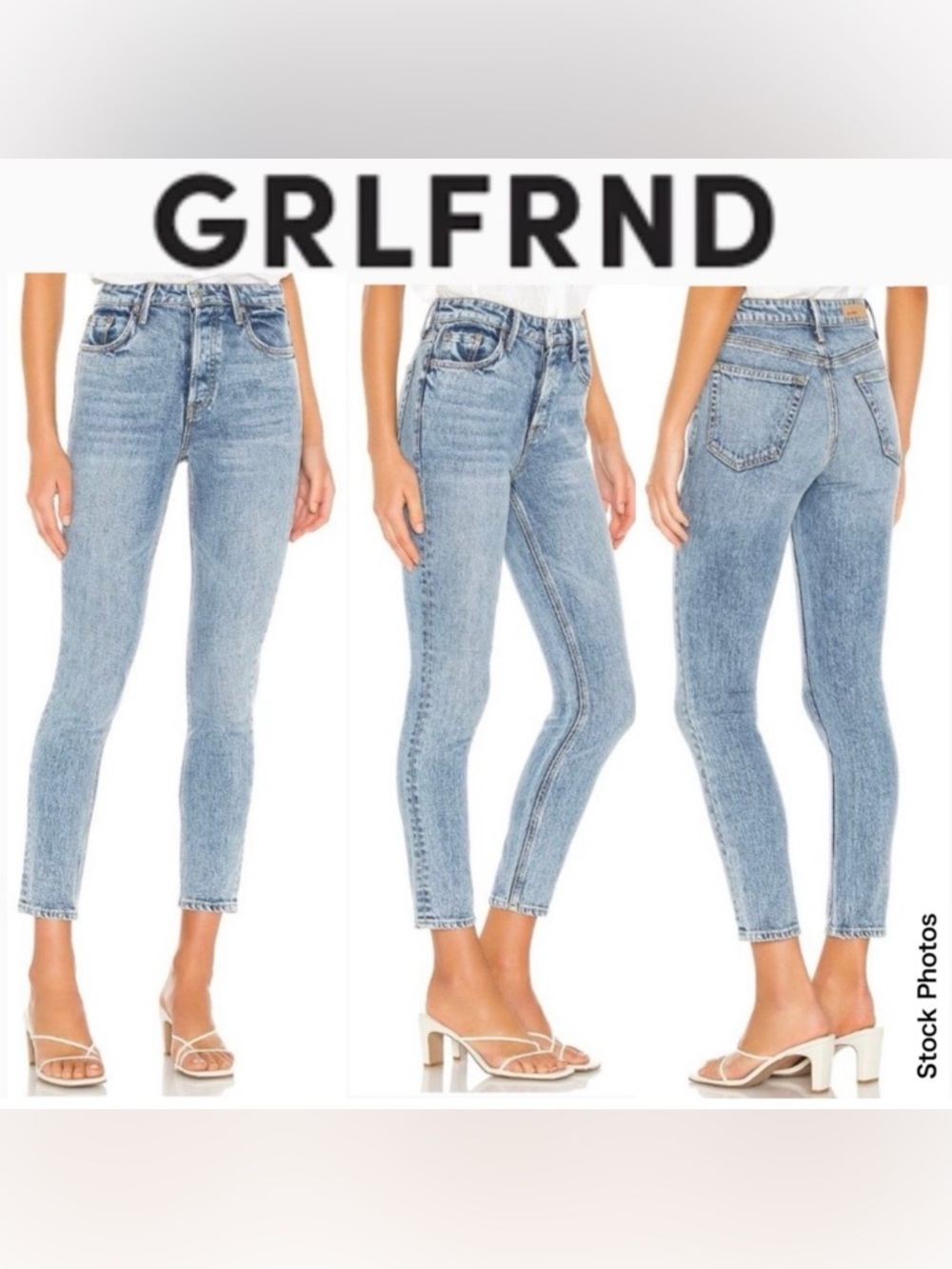GRLFRND Karolina High Rise Skinny Jeans (30)
